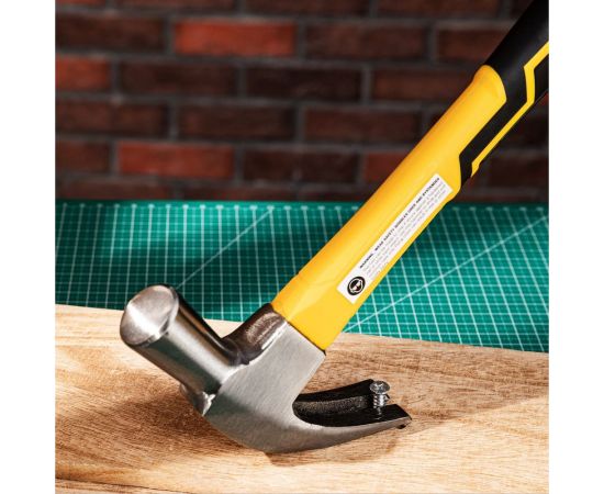 Молоток-гвоздодер DELI DL5027Y 500 г 98437 – изображение 6