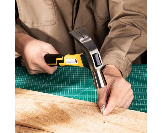 Молоток-гвоздодер DELI DL5027Y 500 г 98437 – изображение 7