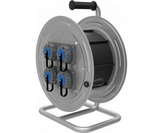 Удлинитель на металлической катушке ЭНАРГИТ МК5: КГ 3х2,5 ГОСТ, 90 метров, МК5-325-90К-4-67 