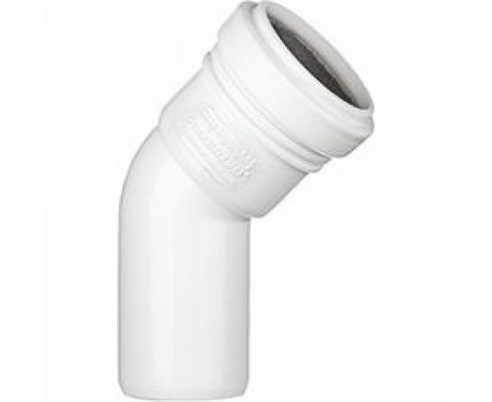 Отвод ООО МультиМирПласт 32x45 белый ОТВ ВК 32/45 Б 