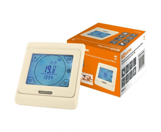 Термостат для теплых полов TDM электронный сенсорный ТТПЭ-2 SQ2503-0004 