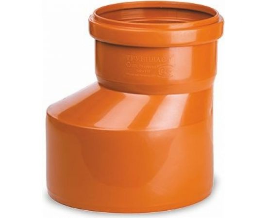 Переход ООО МультиМирПласт ПП 160/110 эксцентрический, SN2 рыжий ПРХ НК 160/110 SN2 