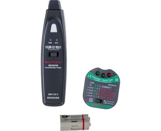 Тестер розеток, детектор автоматов Mastech MS5905RTD 13-1265 