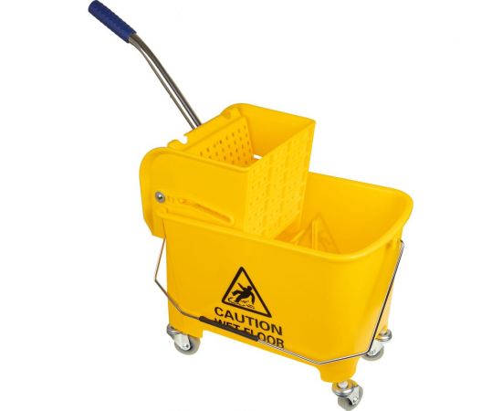 Пластиковое ведро с отжимом Baiyun 20 л., желтый AF08068-Y 