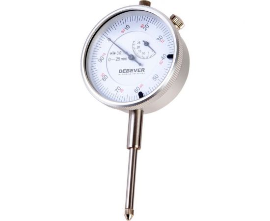 Индикатор часового типа DeBever 0-25 мм, 0.01 мм DB-S-HI2501 