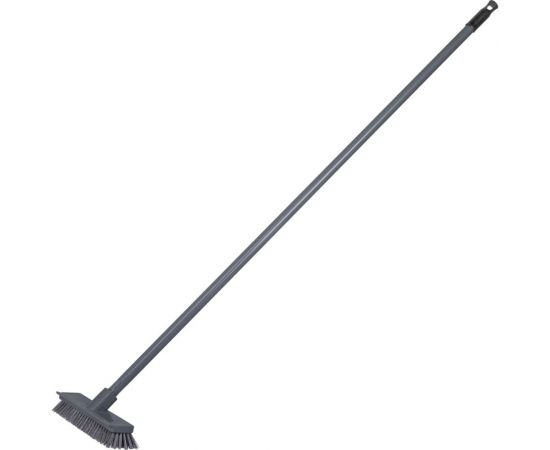 Щетка-скрабер для пола с рукояткой Econova 120 см (Серый) F243/711 