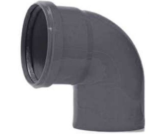 Отвод ООО МультиМирПласт 50x45 серый ОТВ ВК 50/45 