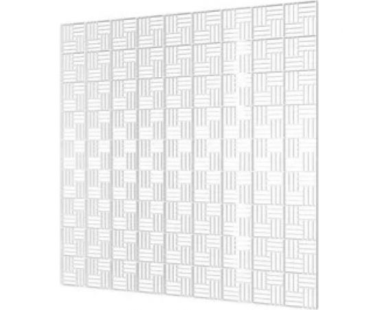 Решетка вентиляционная П6060ДП Fusion декоративная потолочная (595x595 мм; белая) ERA 88-272 