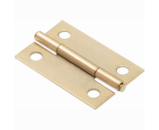 Карточная петля СКОБЯНОЙ латунир., 38 мм, 2 шт. 002643 