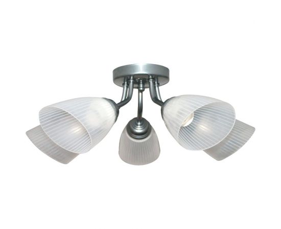 Светильник ЭЛЕТЕХ Бона 151 хром, плафон П0476 НПБ 01-5х60-130 Е27 ИУ 1005404417 