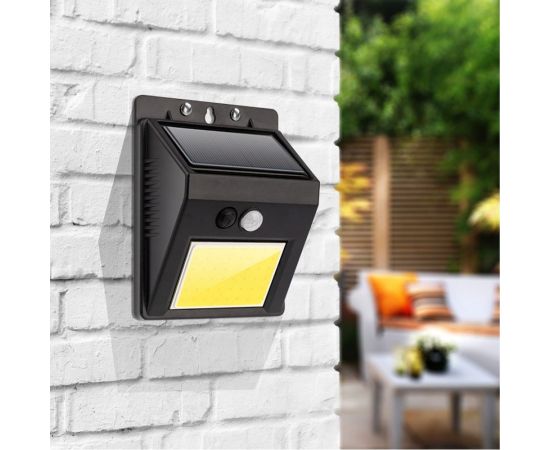 Уличный фасадный светильник Lamper NEW AGE XL на солнечной батарее, датчик движения COB на стену 602-233 – изображение 2