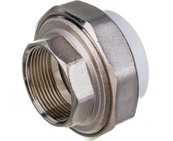 Комбинированная разъемная муфта (американка) PRO AQUA PP-R ВР белая d-50 мм 1 1/2" PA20022b – изображение 2