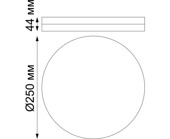 Накладной влагозащищенный светильник NOVOTECH LED 20W PANDORA 358685 – изображение 2