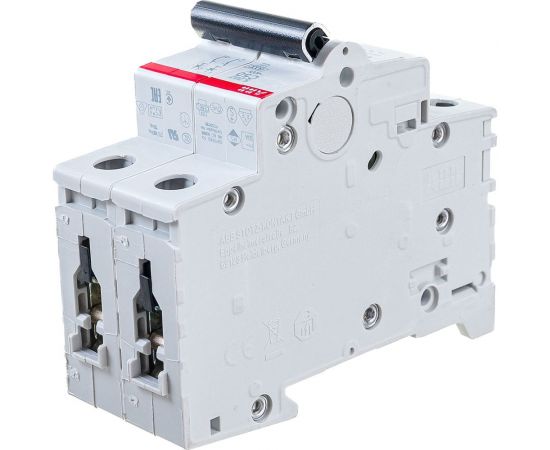 Автоматический модульный выключатель ABB 2п C S202 6кА 50А 2CDS252001R0504 – изображение 2