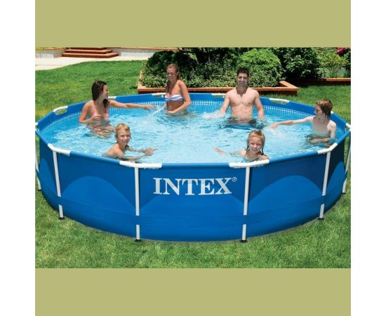 Бассейн каркасный INTEX 366х76см фильтр-насос 220В 28212 – изображение 2