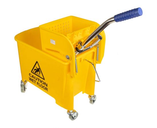 Пластиковое ведро с отжимом Baiyun 20 л., желтый AF08068-Y – изображение 2