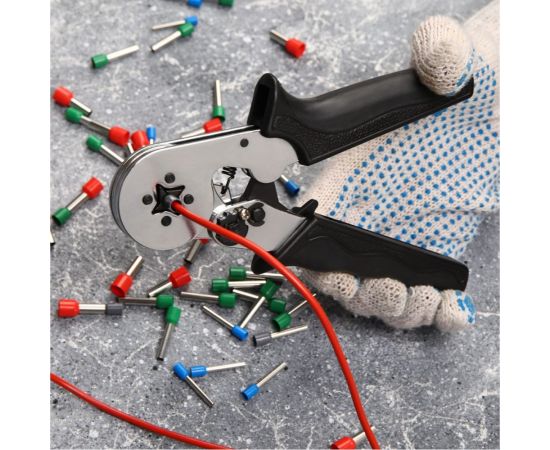 Кримпер для обжима штыревых наконечников PROconnect HT-864 0.25-6.0 кв.мм 12-3202-4 – изображение 2