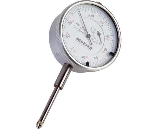 Индикатор часового типа DeBever 0-25 мм, 0.01 мм DB-S-HI2501 – изображение 2