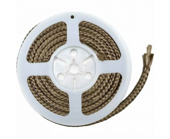 Базальтовый шнур BASFIBER 700С, диаметр 6 мм, длина 2 м, огнеупорный, уплотнительный Basfiber 6/2 – изображение 2