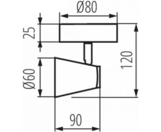 Потолочный спот KANLUX ENALI EL-1O W 28760 – изображение 3