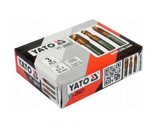 Набор сверл YATO 3 предмета для высверливания точечной сварки YT-28921 – изображение 3