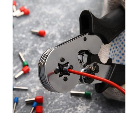 Кримпер для обжима штыревых наконечников PROconnect HT-864 0.25-6.0 кв.мм 12-3202-4 – изображение 3