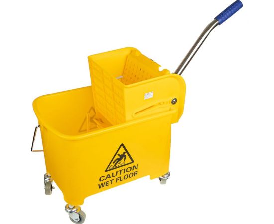 Пластиковое ведро с отжимом Baiyun 20 л., желтый AF08068-Y – изображение 4