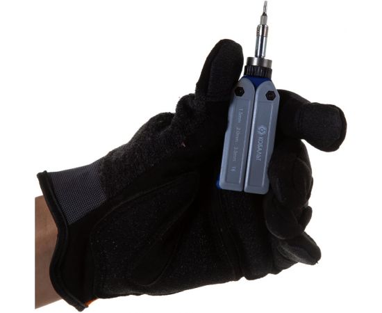 Реверсивная складная отвертка КОБАЛЬТ с набором бит для точных работ 245-466 – изображение 4