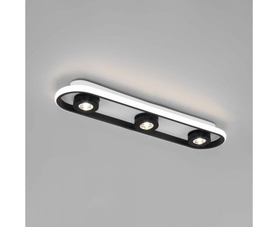 Потолочный светильник Eurosvet 20123 3 LED белый черный a055525 – изображение 4