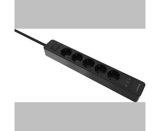 Удлинитель с USB зарядкой HARPER UCH-560 Black H00003013 – изображение 4