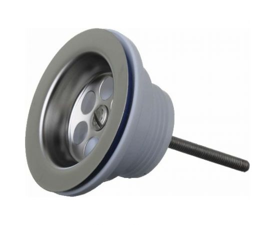 Выпуск VIRPLAST 1.1/4 нерж.чашка 70мм д/гофро сифонов 32307 