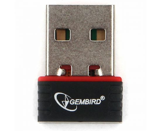 Сетевой микро адаптер Gembird WiFi 150 Мбит, USB, 802.11b/g/n WNP-UA-007 