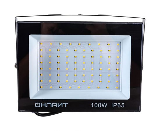 Светильник ОНЛАЙТ OFL-100-4K-BL-IP65-LED 61947 