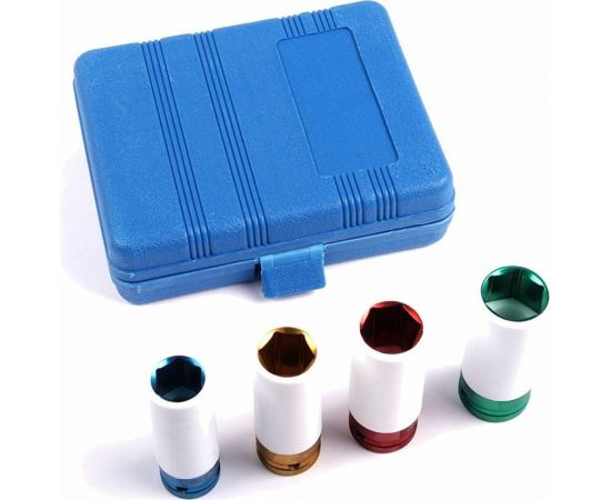 Набор ударных головок для литых дисков 4 шт, 1/2""DR, 17-22 мм Dreamcar DC-000-0694059 