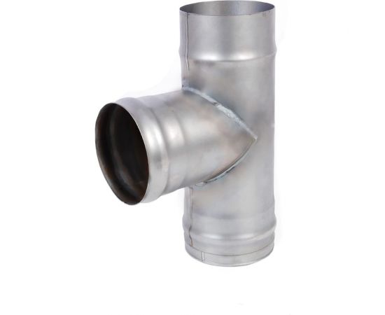 Тройник Везувий сталь (1 мм) 90 гр, диаметр 130 ДЛ10185 