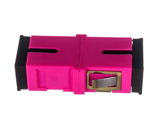 Оптический адаптер LANMASTER SC, OM4, симплексный LAN-SC-AM-OM4 