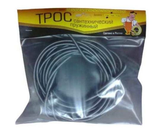 Сантехнический трос Zox 5 м, 13 мм 510690 