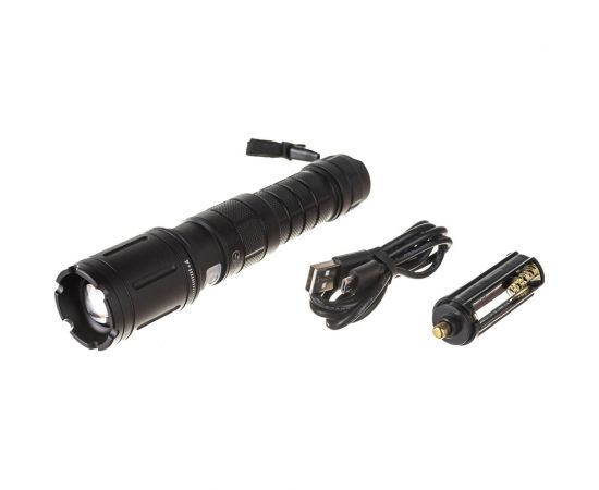 Фонарь Navigator NPT-P01-18650 алюминий профессиональный CREE LEDx10Вт.Li-ion 2Ач. 5 режимов 14237 