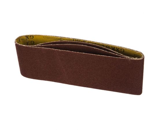 Лента абразивная бесконечная (3 шт; 75x533 мм, P80) MATRIX 74283 