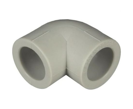 Отвод ПОЛИТЭК 40/90 PPRC серый 9000000340С 
