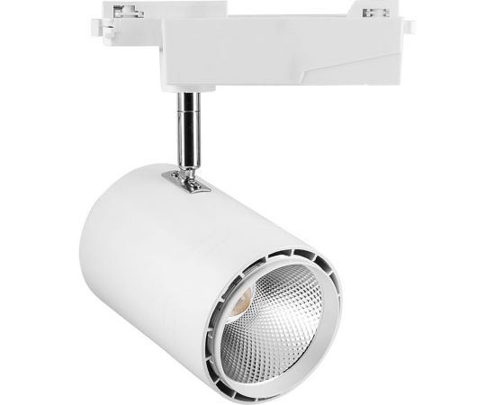 Трековый светодиодный светильник на шинопровод FERON, 40W, 3600Lm, 4000К, 35 градусов, AL104, белый 41180 