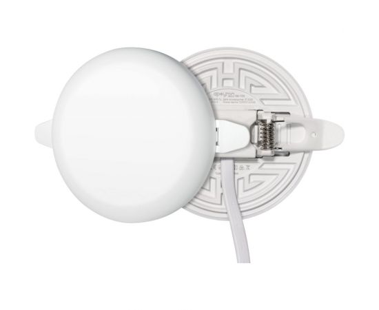 Светодиодная встраиваемая безрамочная панель Apeyron flp, 9вт=6вт+3вт, 770лм, 2700к, ip20, ф90x21мм, круг, 3 режима, регулировка ф55-75мм/ 06-100 