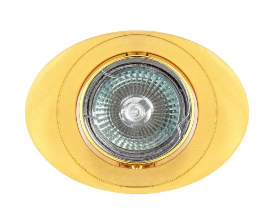 Встраиваемый светильник De Fran MR16, сатин-золото, FT 168A SG 