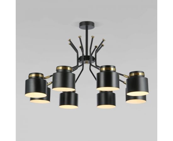 Потолочный светильник Eurosvet 70133 8 черный a057400 