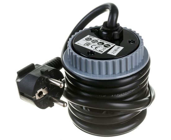 Выдвижной встраиваемый розеточный блок GTV на 1 EURO розетки и 1 USB AE-BPW1S1UCH-53 