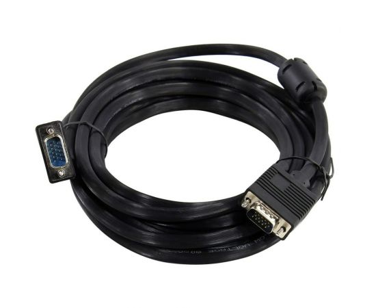 Сигнальный кабель VGA M- VGA M 5bites ферритовые кольца, 5м APC-133-050 