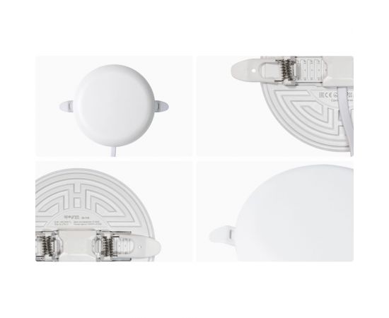 Светодиодная встраиваемая безрамочная панель Apeyron flp, 12вт=8вт+4вт, 1020лм, 2700к, ip20, ф120x21мм, круг, 3 режима, регулировка ф55-105мм/ 06-103 – изображение 13