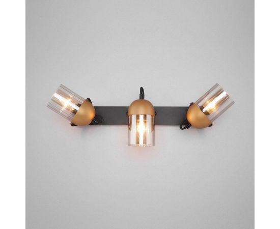 Настенный светильник Eurosvet 20122 3 черный золото a045910 – изображение 2