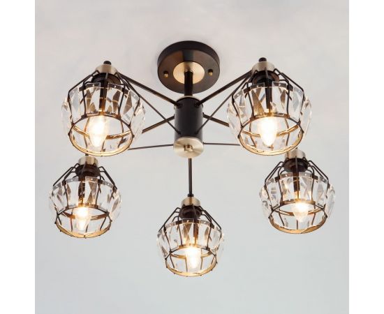 Потолочный светильник Eurosvet 70075 5 черный 00000083338 – изображение 2