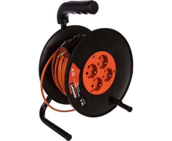 Удлинитель Gigant ПВС 3x1,5 30м на катушке 80072 – изображение 2